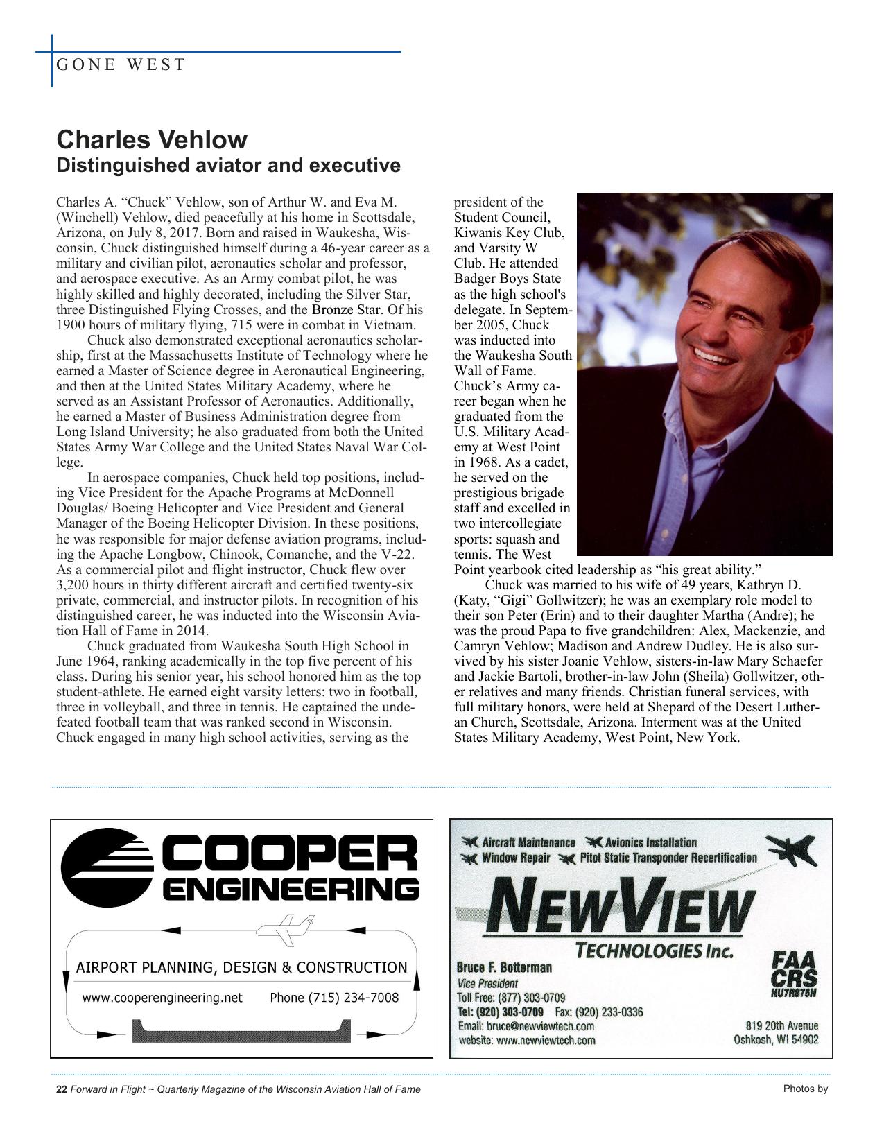 Forward in Flight - Winter 2017 -  Page24