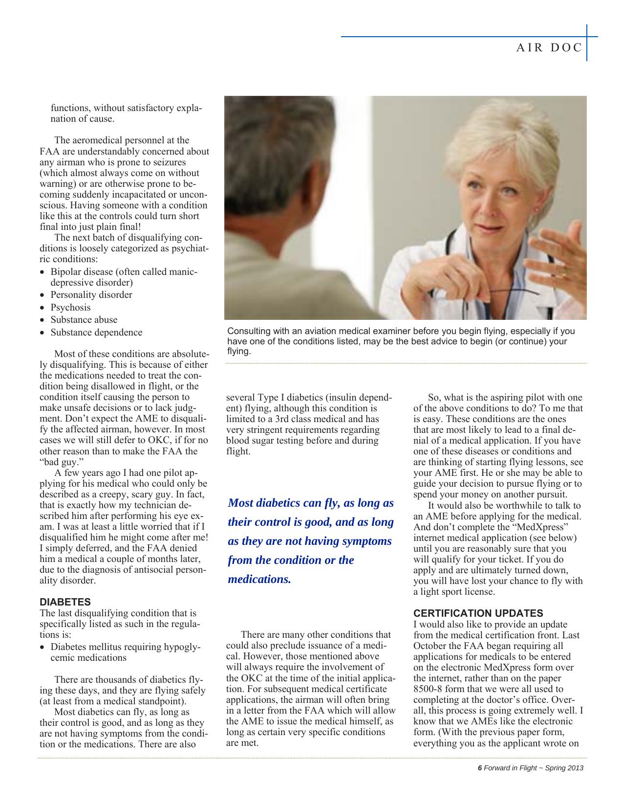 Forward in Flight - Spring 2013 -  Page7