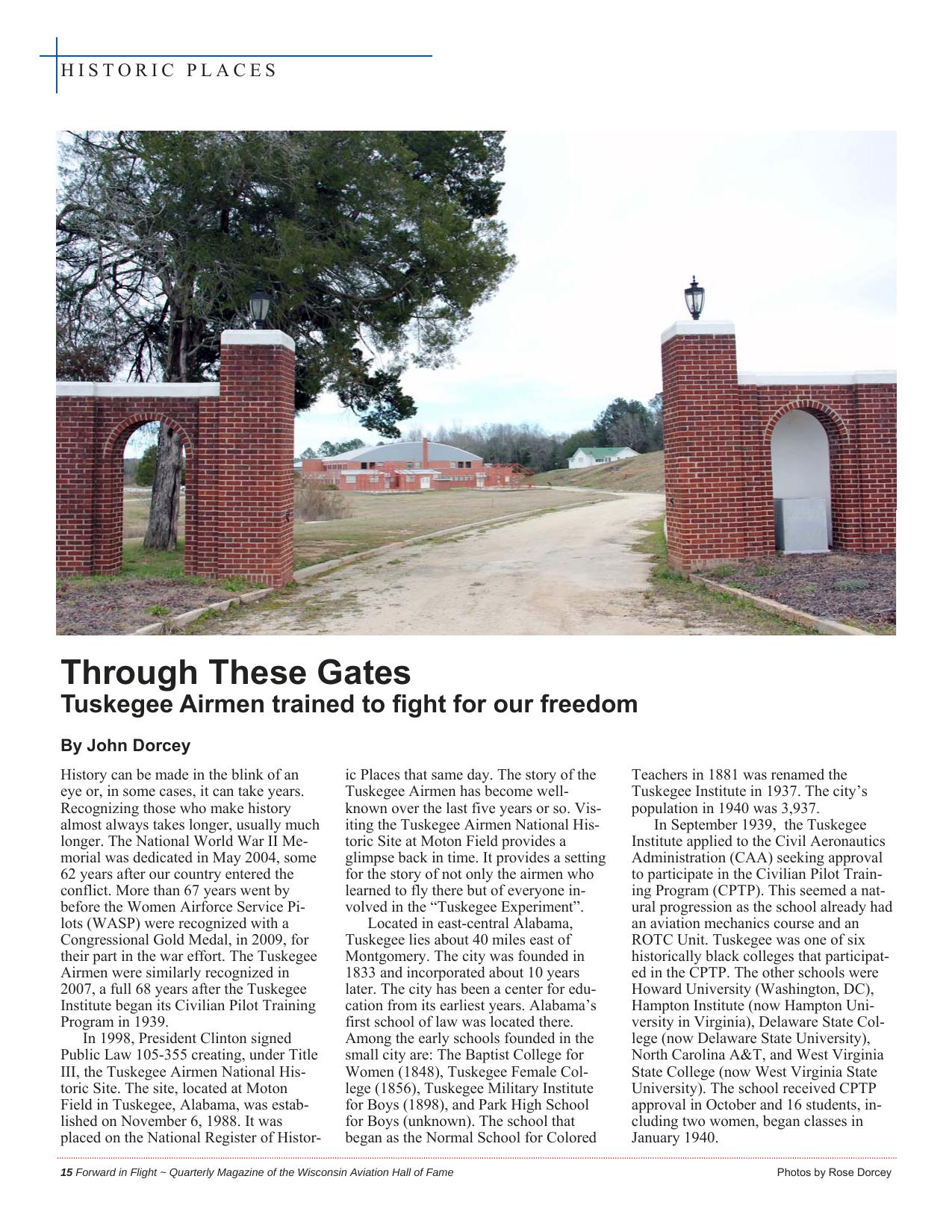 Forward in Flight - Spring 2013 -  Page16