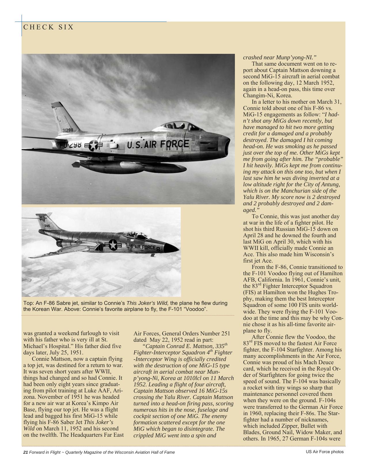 Forward in Flight - Spring 2013 -  Page22