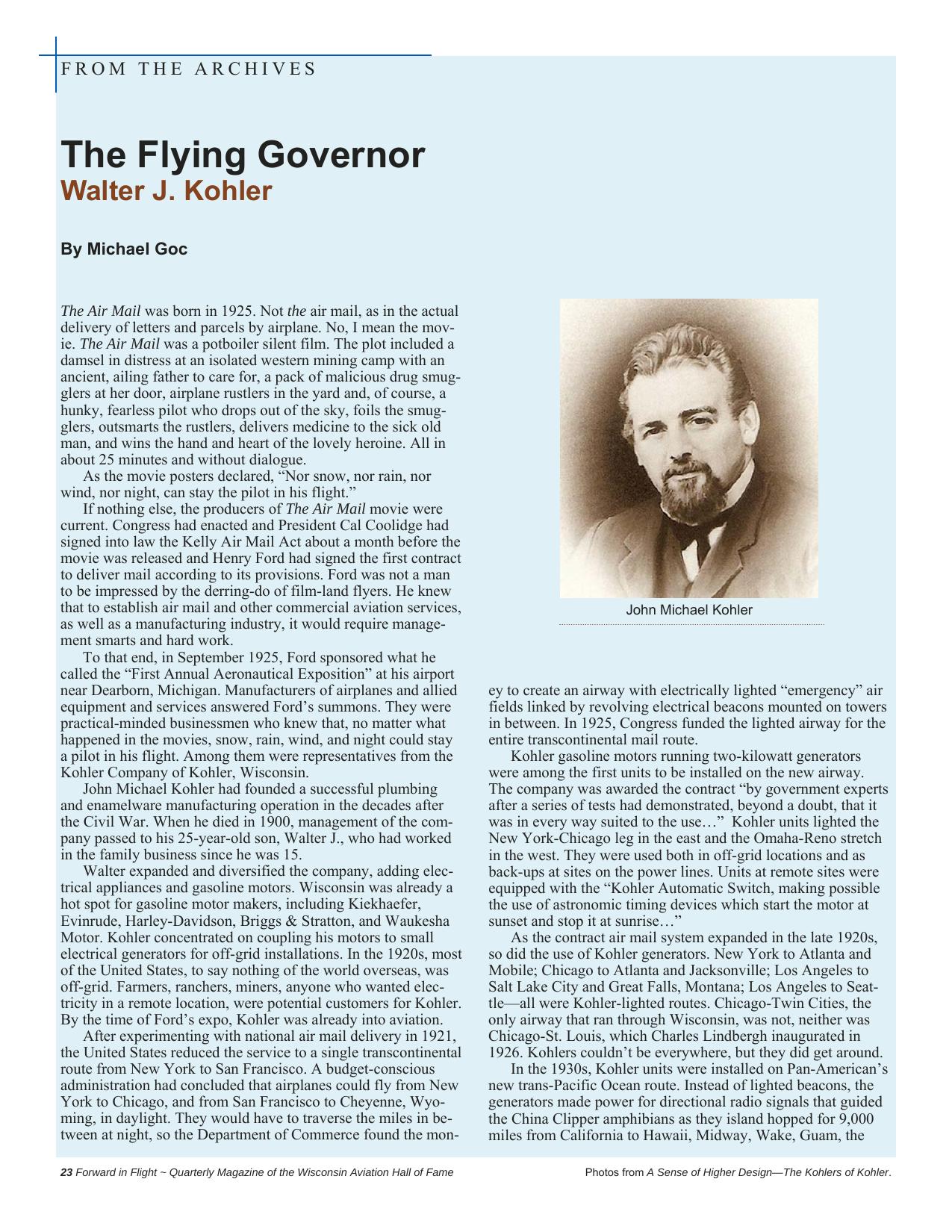 Forward in Flight - Spring 2013 -  Page24