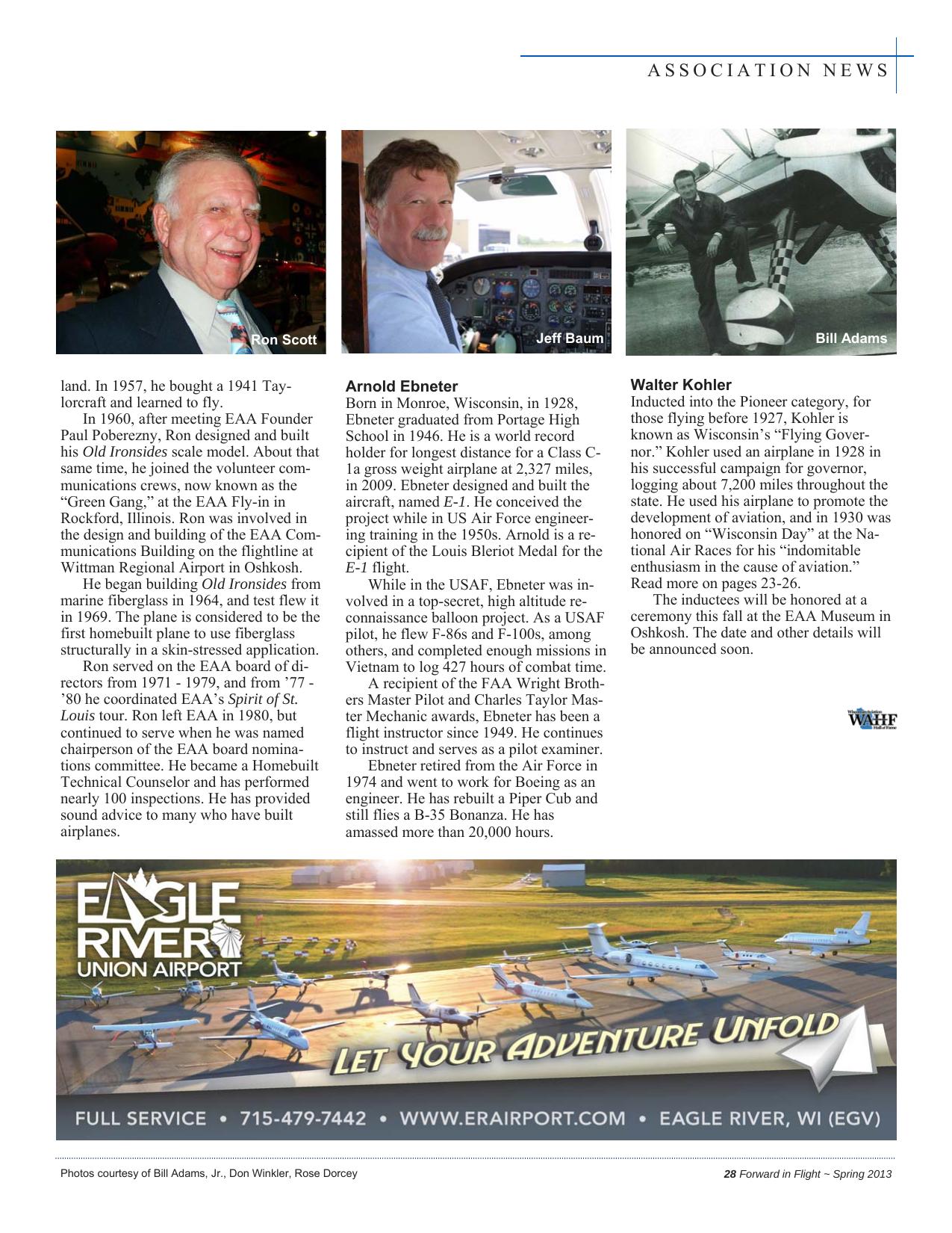Forward in Flight - Spring 2013 -  Page29