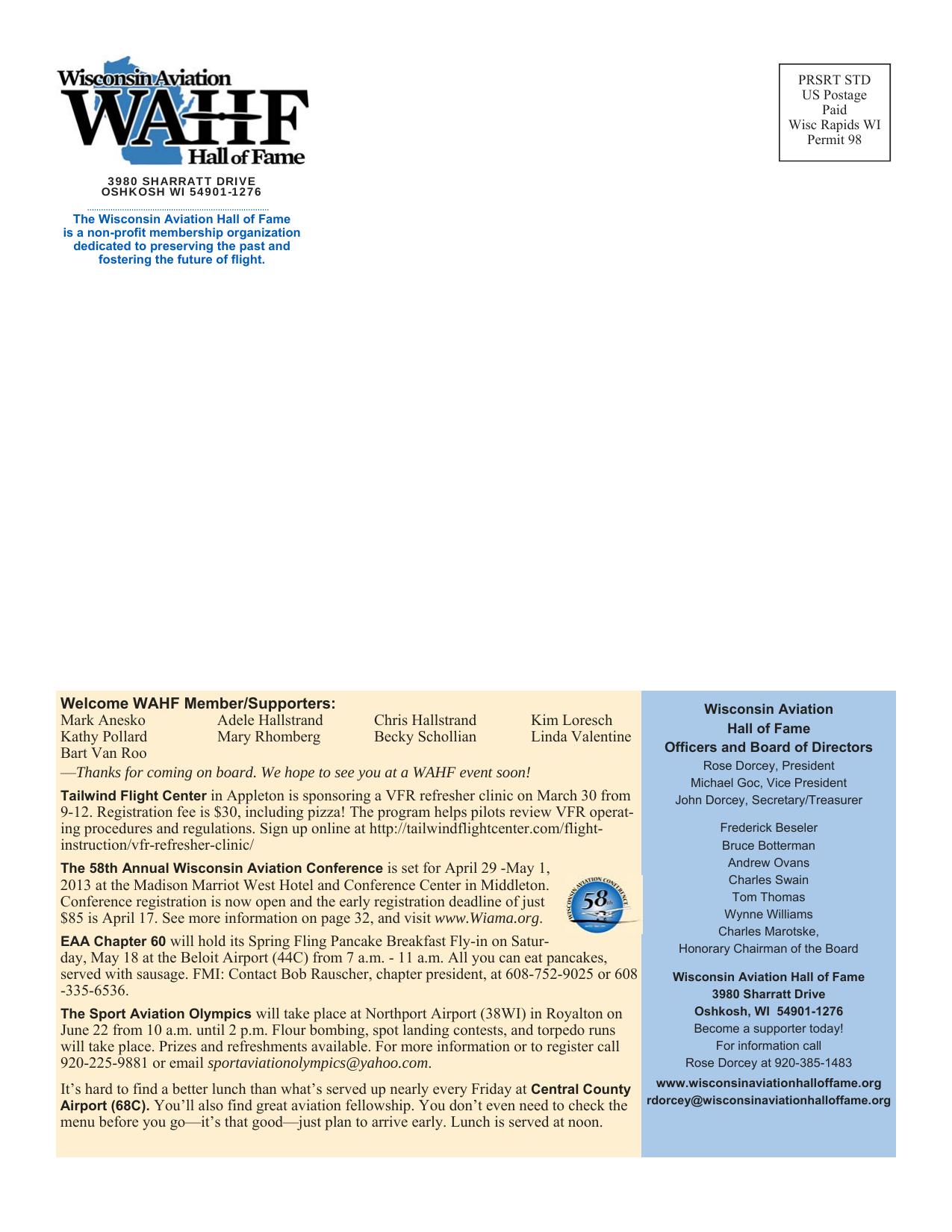 Forward in Flight - Spring 2013 -  Page36