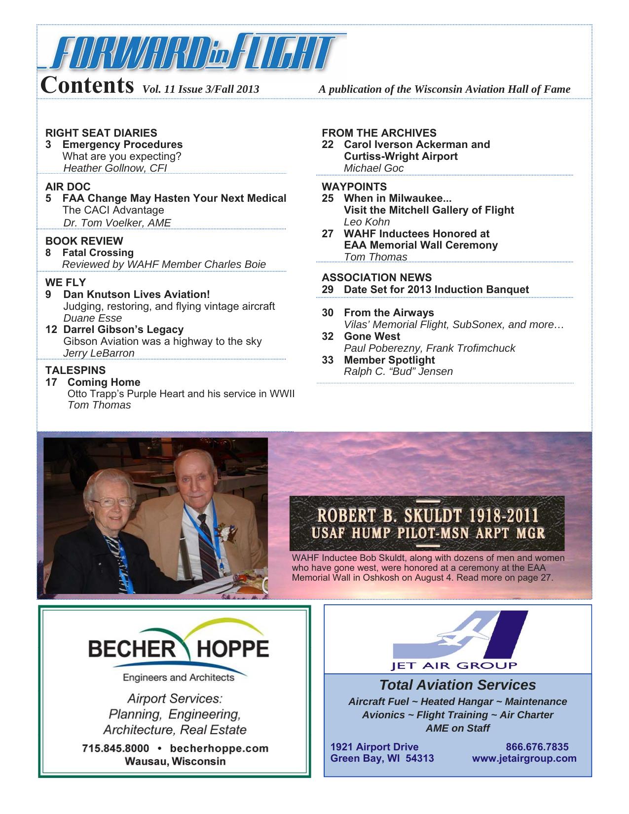 Forward in Flight - Fall 2013 -  Page2