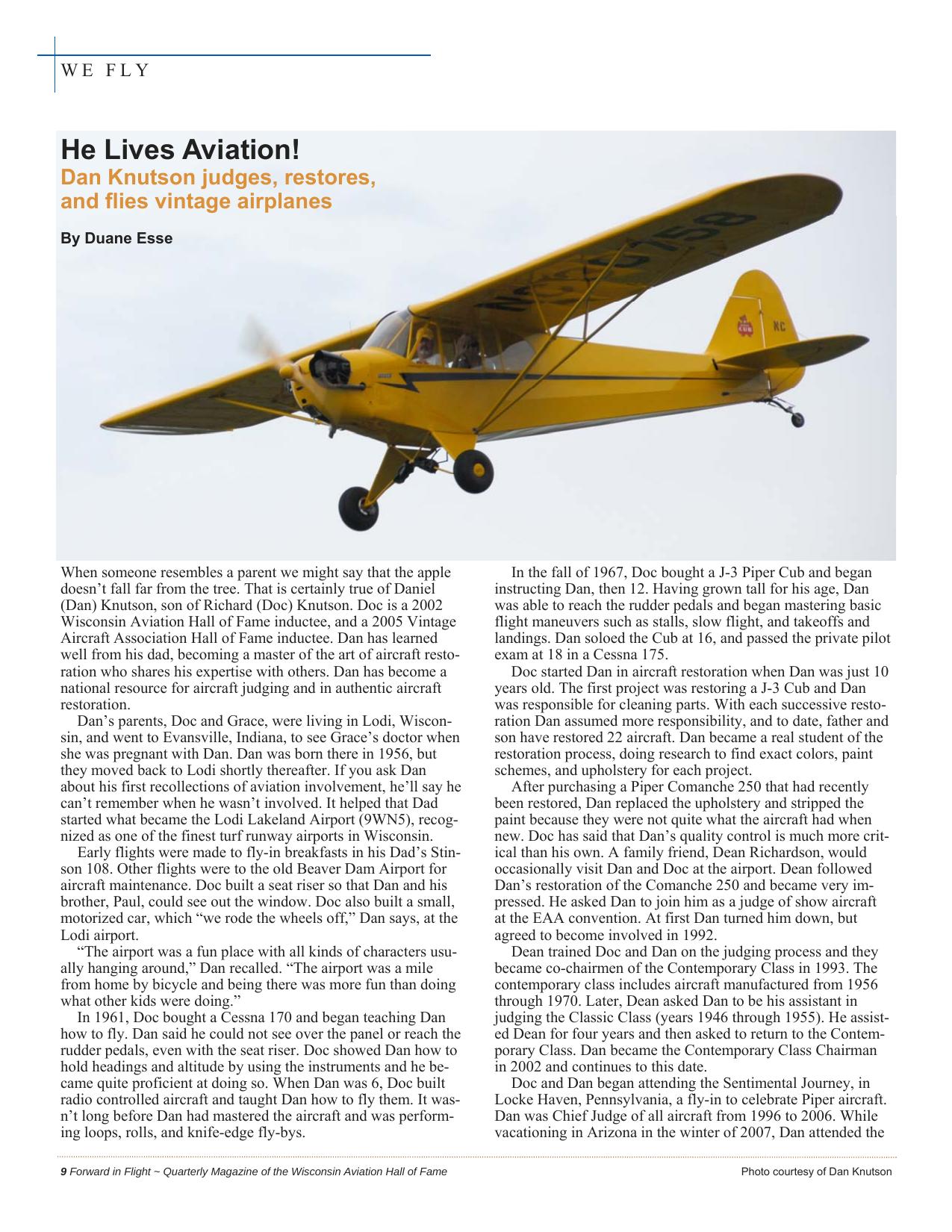 Forward in Flight - Fall 2013 -  Page10