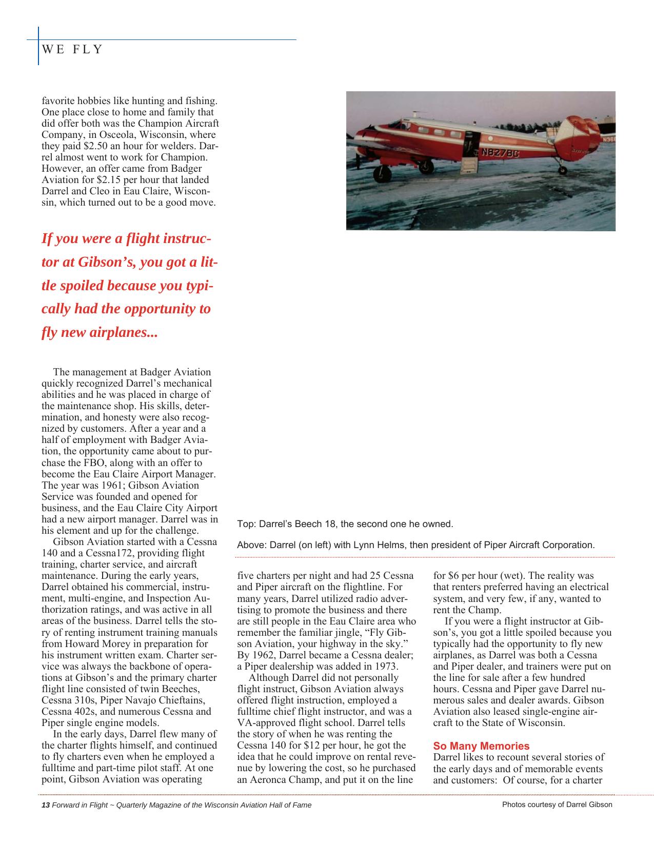 Forward in Flight - Fall 2013 -  Page14