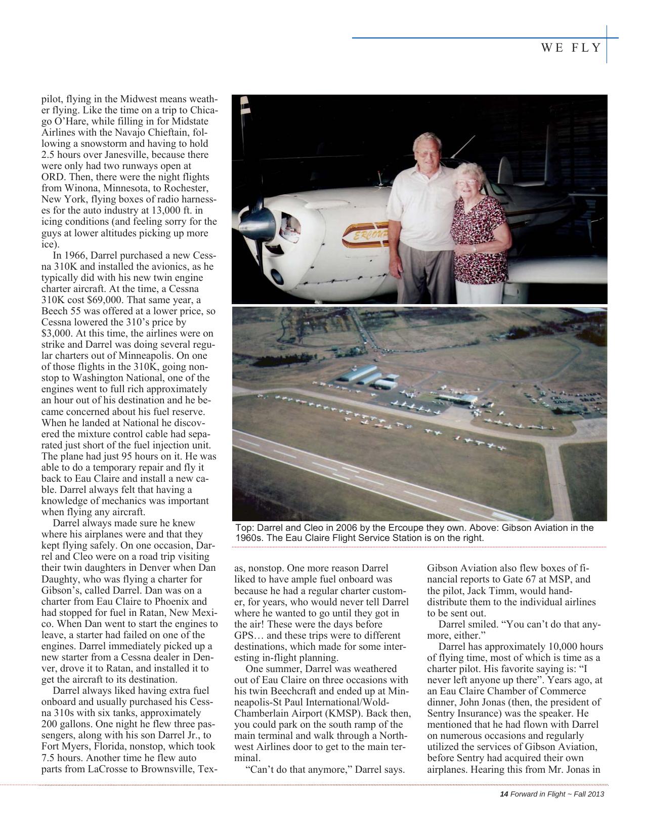 Forward in Flight - Fall 2013 -  Page15