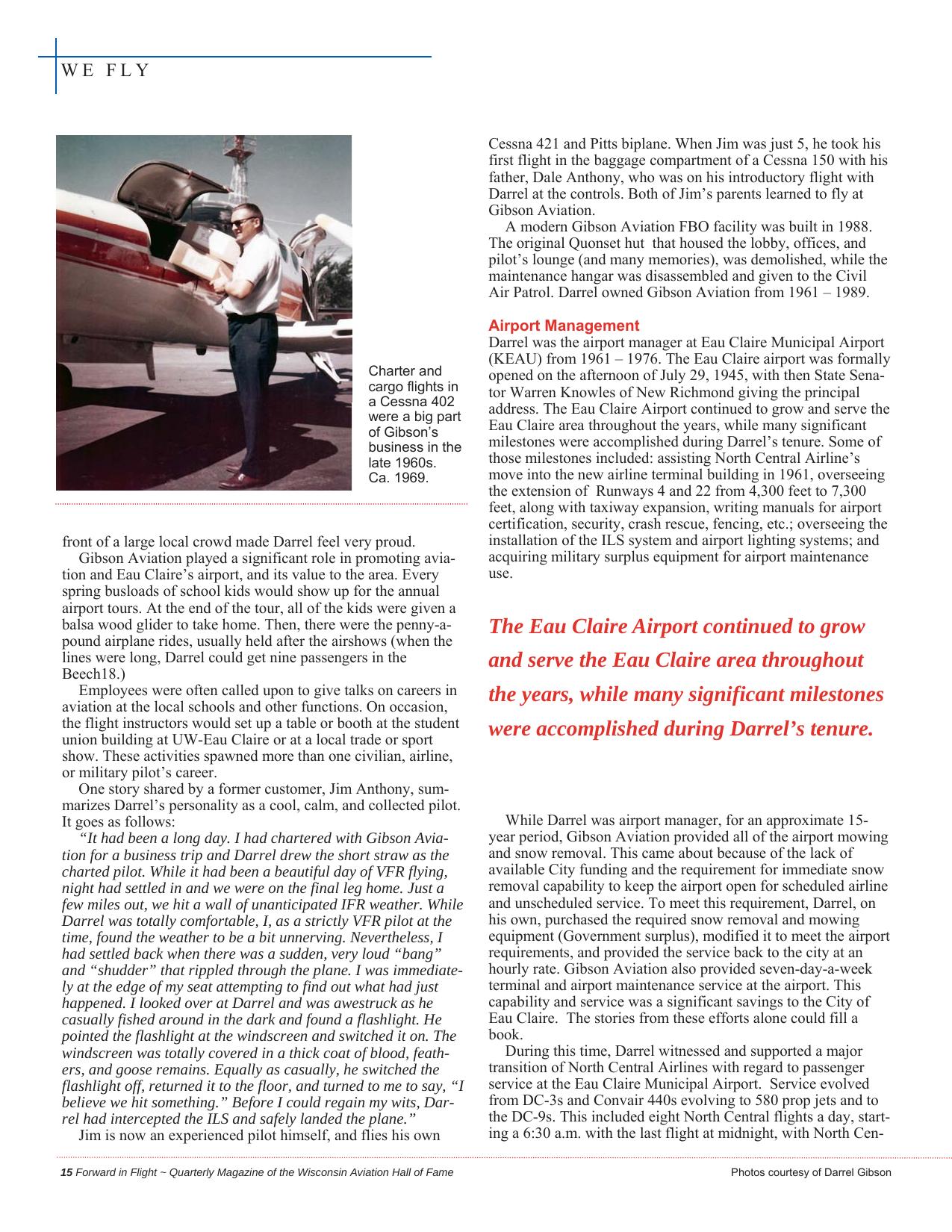 Forward in Flight - Fall 2013 -  Page16