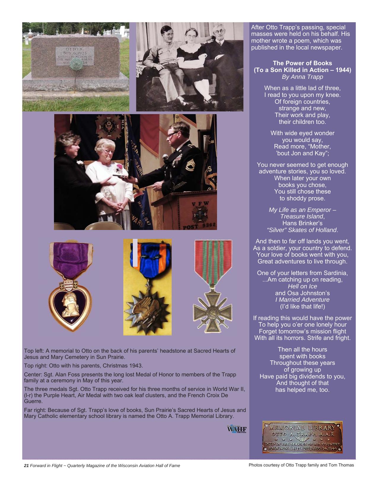 Forward in Flight - Fall 2013 -  Page22