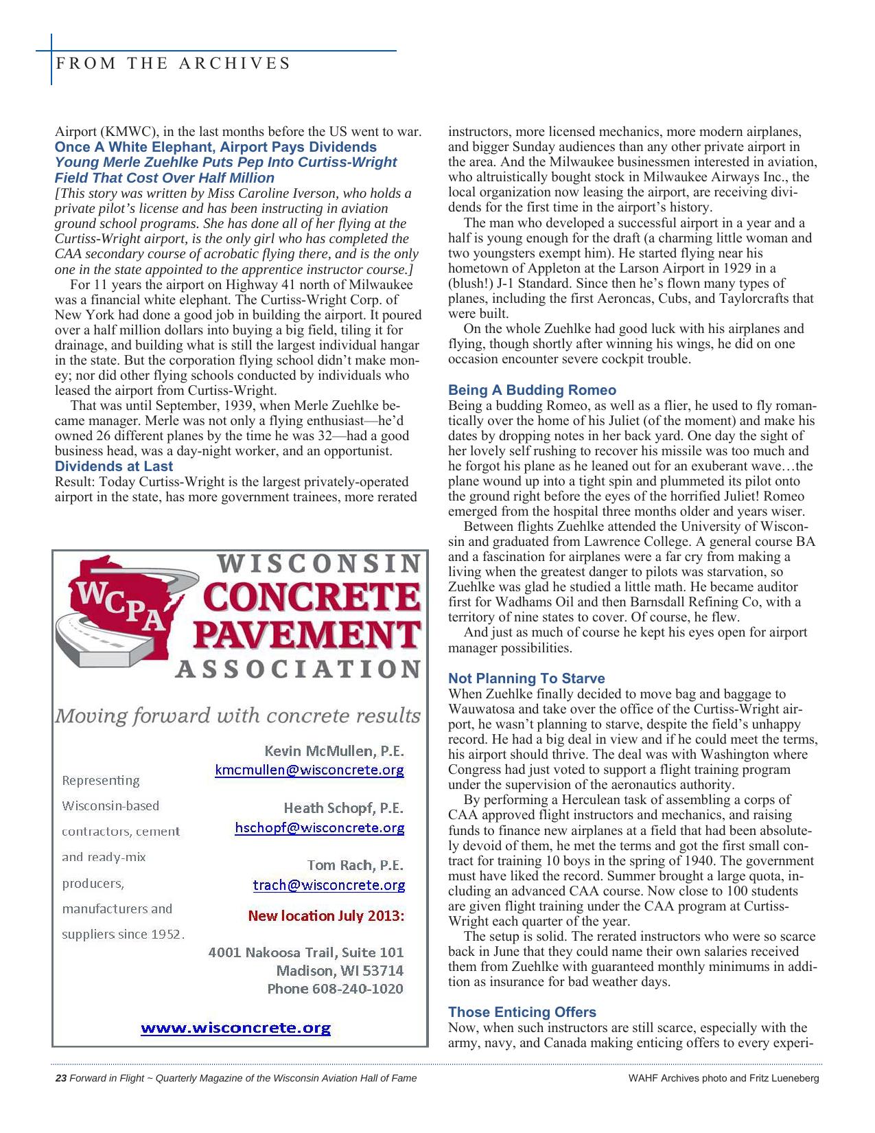 Forward in Flight - Fall 2013 -  Page24