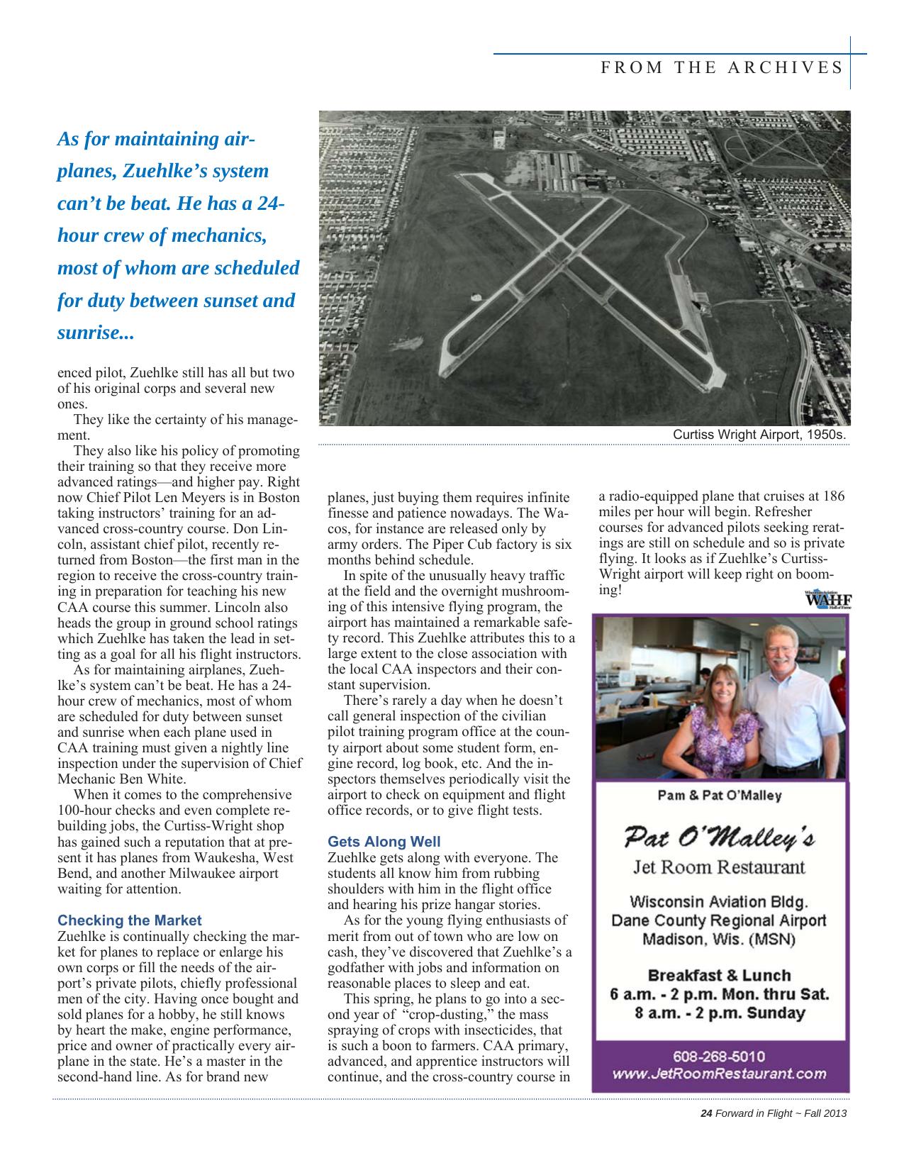 Forward in Flight - Fall 2013 -  Page25