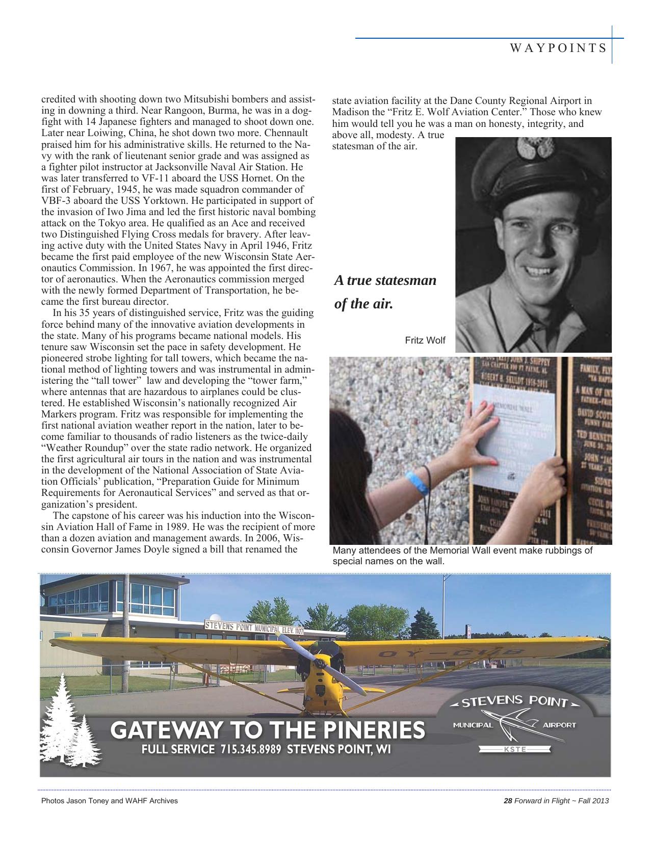 Forward in Flight - Fall 2013 -  Page29