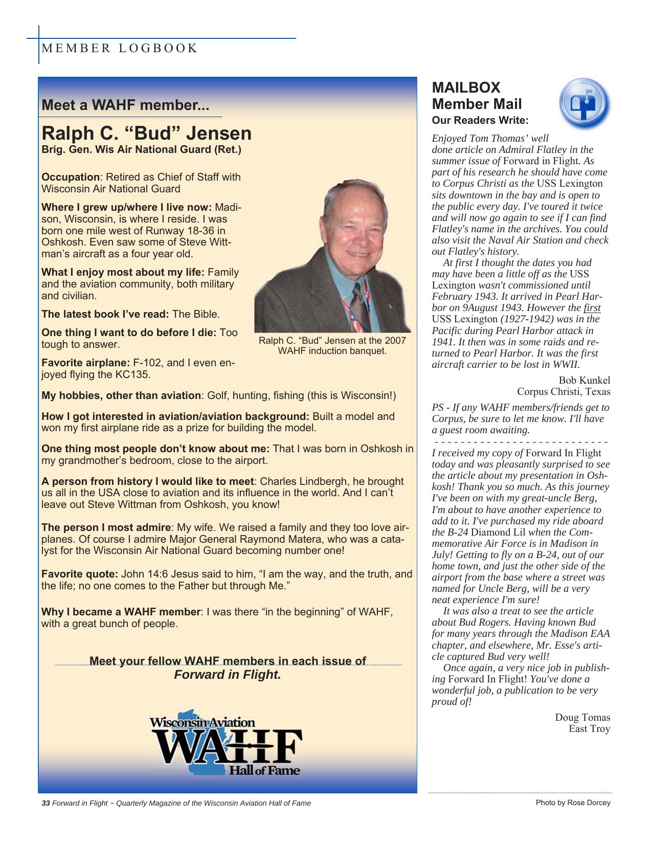 Forward in Flight - Fall 2013 -  Page34