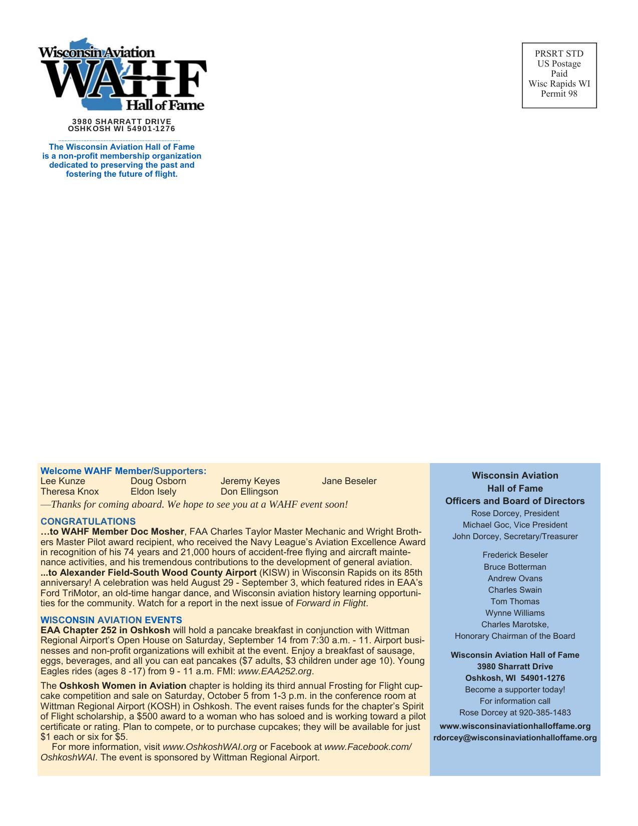 Forward in Flight - Fall 2013 -  Page36