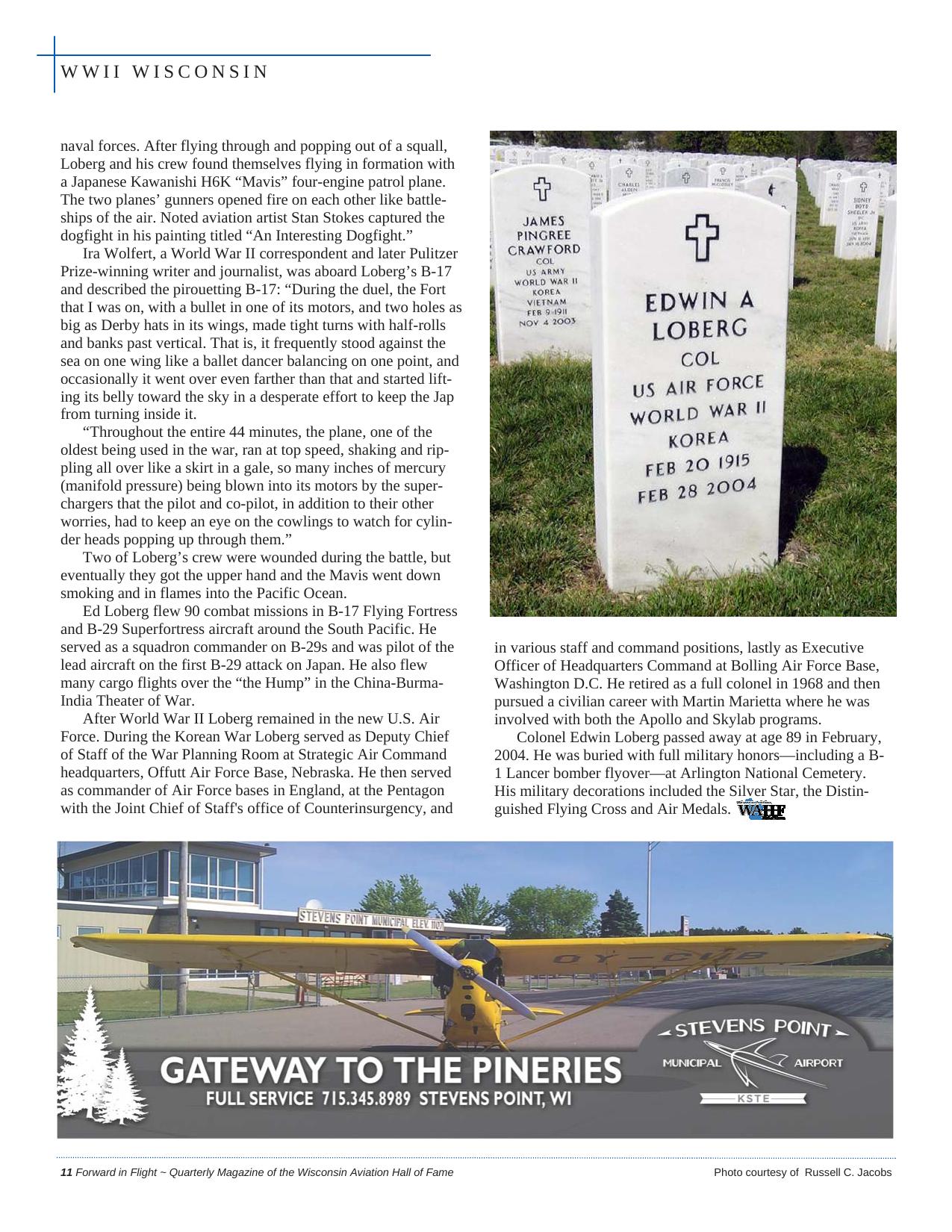 Forward in Flight - Winter 2013 -  Page12