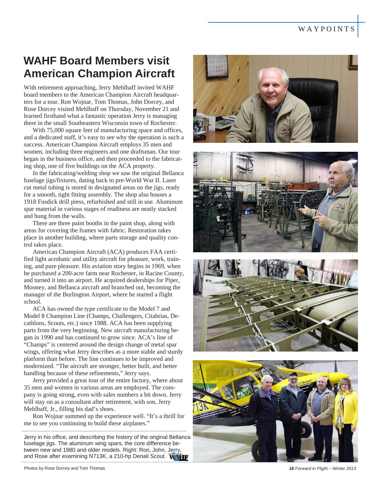 Forward in Flight - Winter 2013 -  Page17