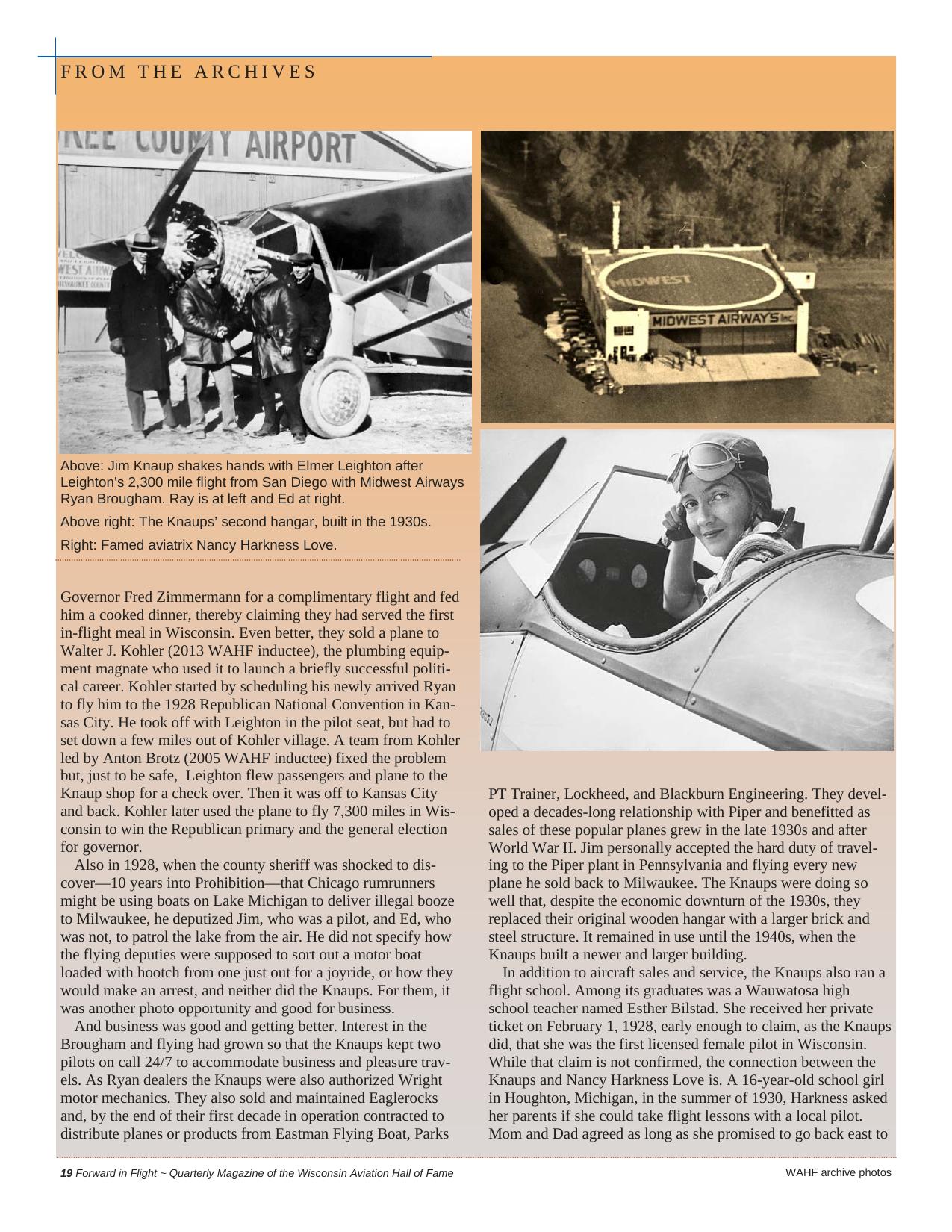 Forward in Flight - Winter 2013 -  Page20