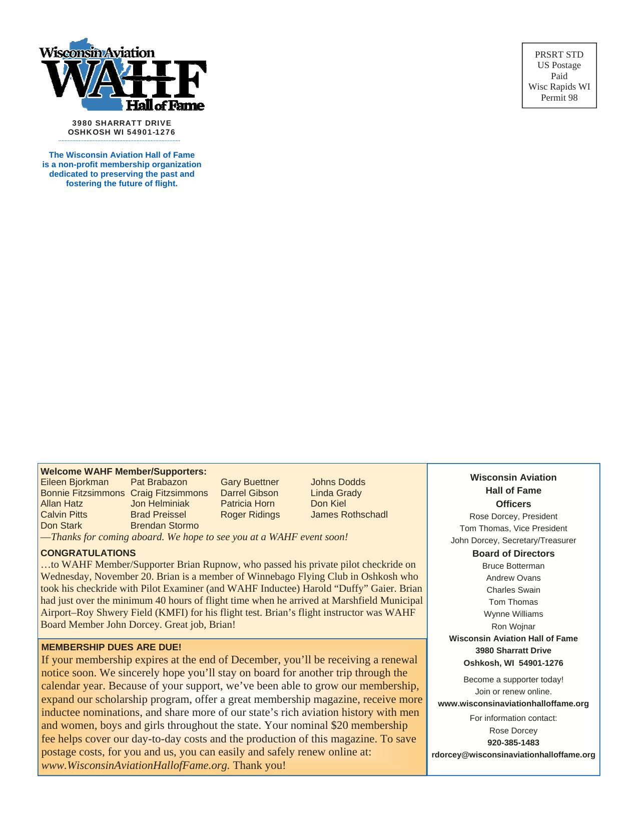 Forward in Flight - Winter 2013 -  Page32