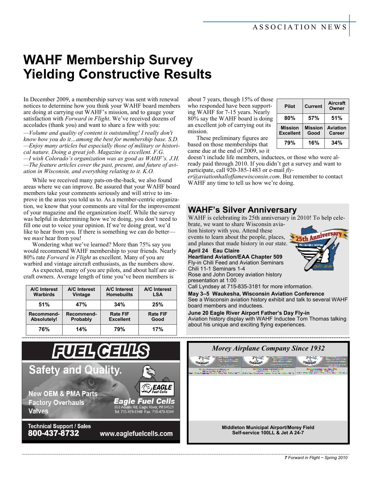 Forward in Flight - Spring 2010 -  Page7