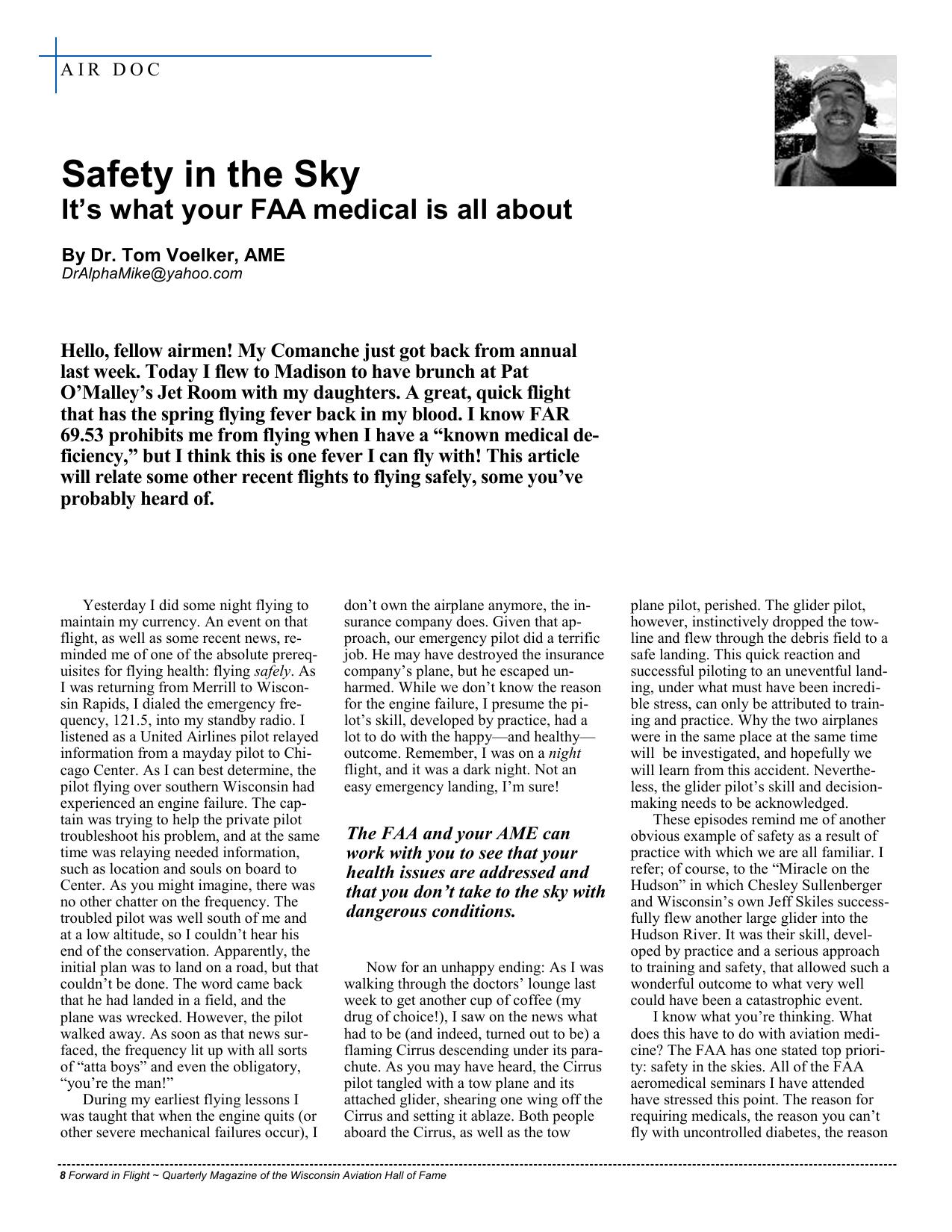 Forward in Flight - Spring 2010 -  Page8