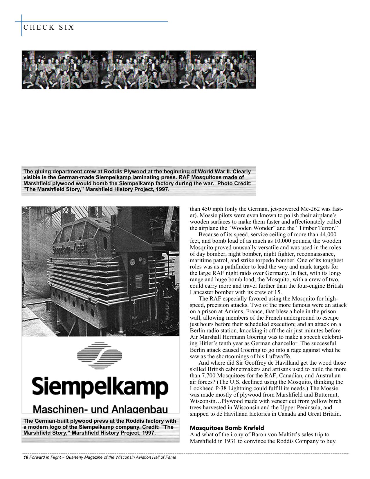 Forward in Flight - Spring 2010 -  Page18