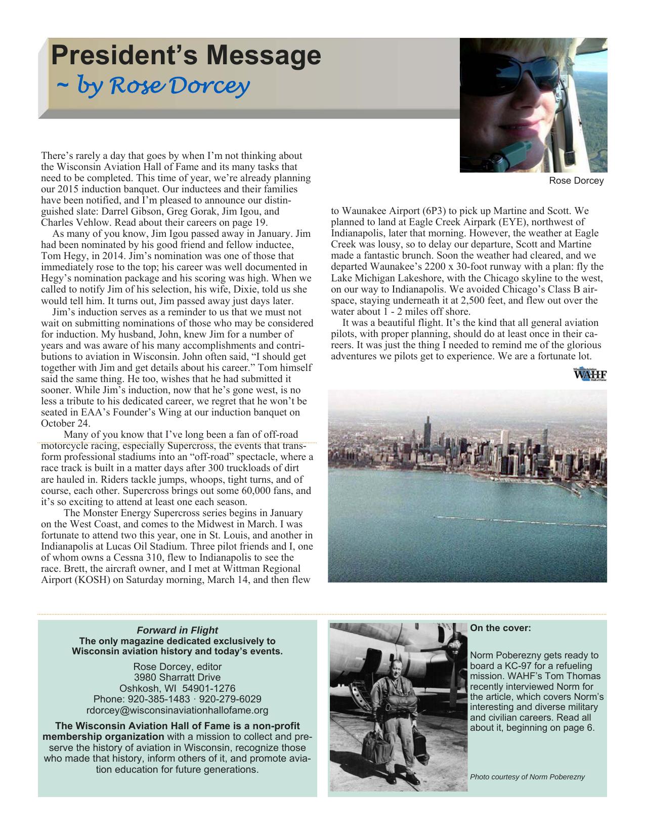 Forward in Flight - Spring 2015 -  Page3
