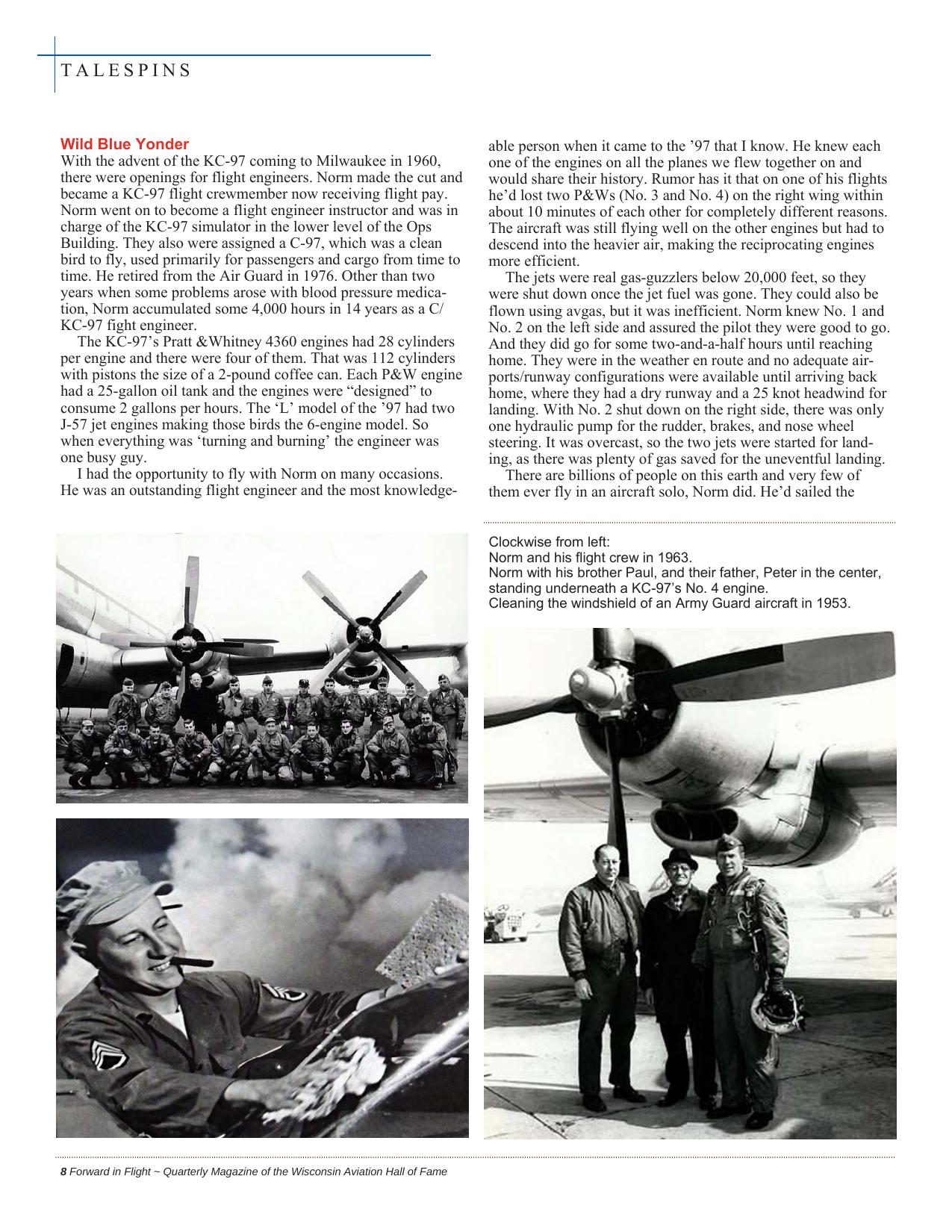 Forward in Flight - Spring 2015 -  Page10