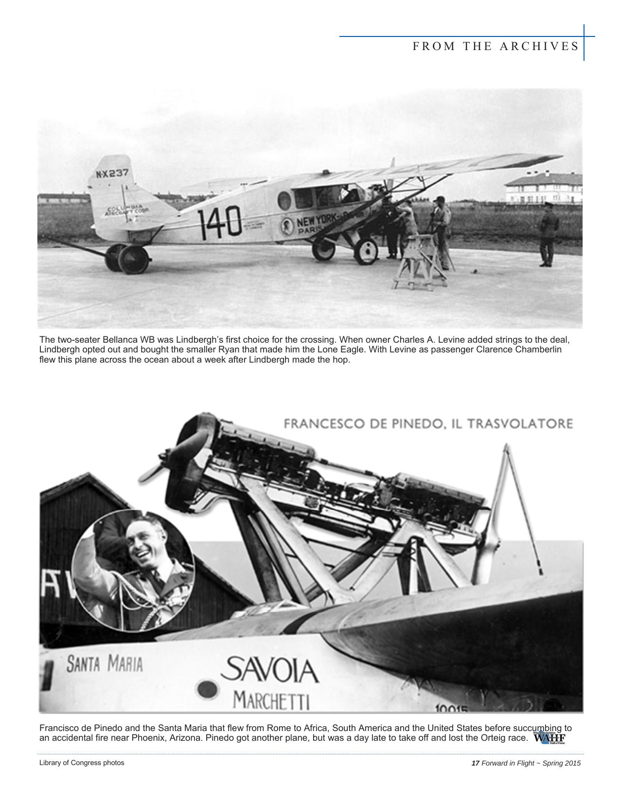 Forward in Flight - Spring 2015 -  Page19