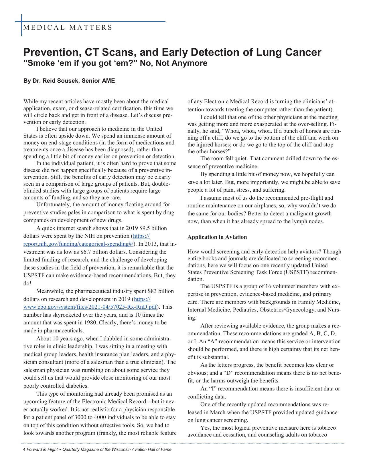 Forward in Flight - Winter 2021 -  Page6