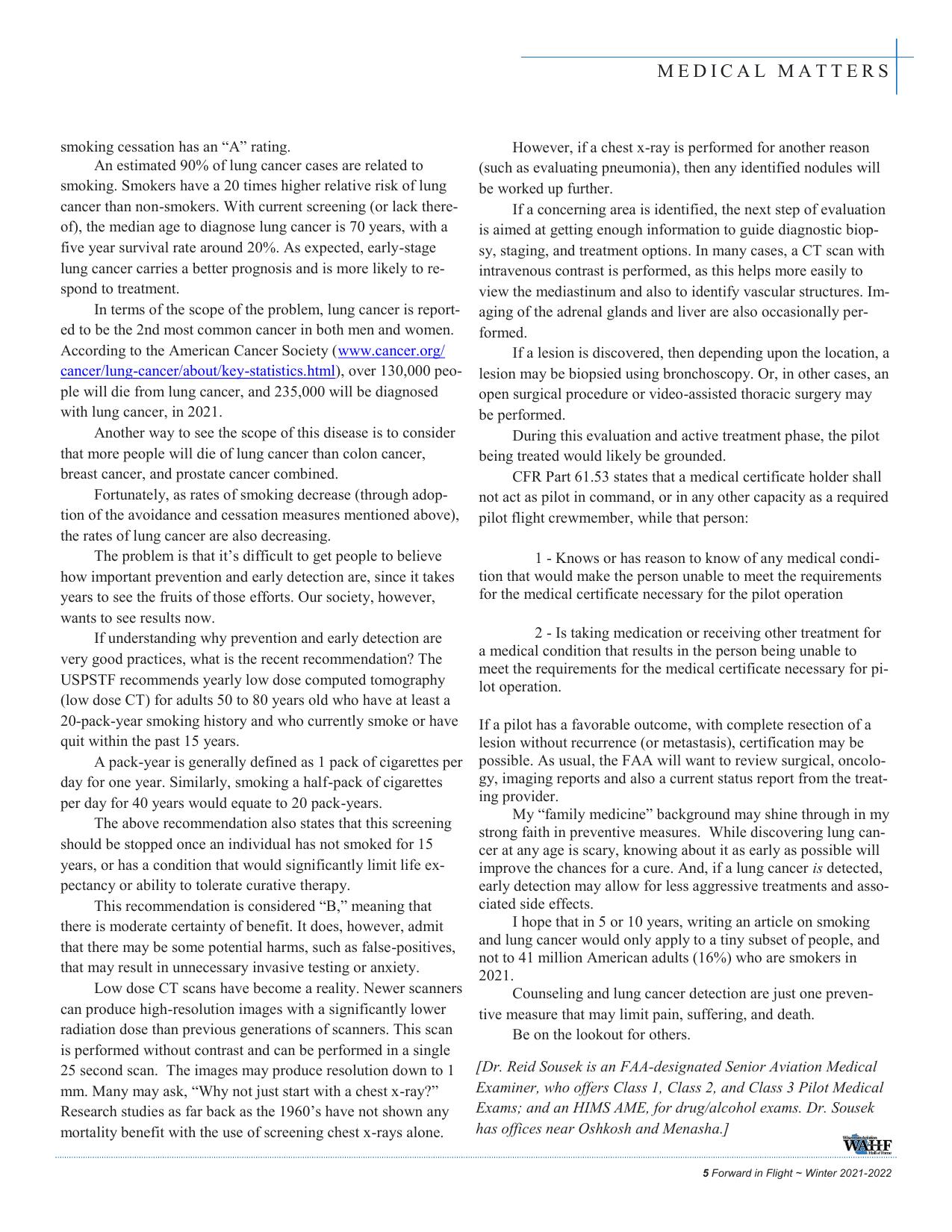 Forward in Flight - Winter 2021 -  Page7