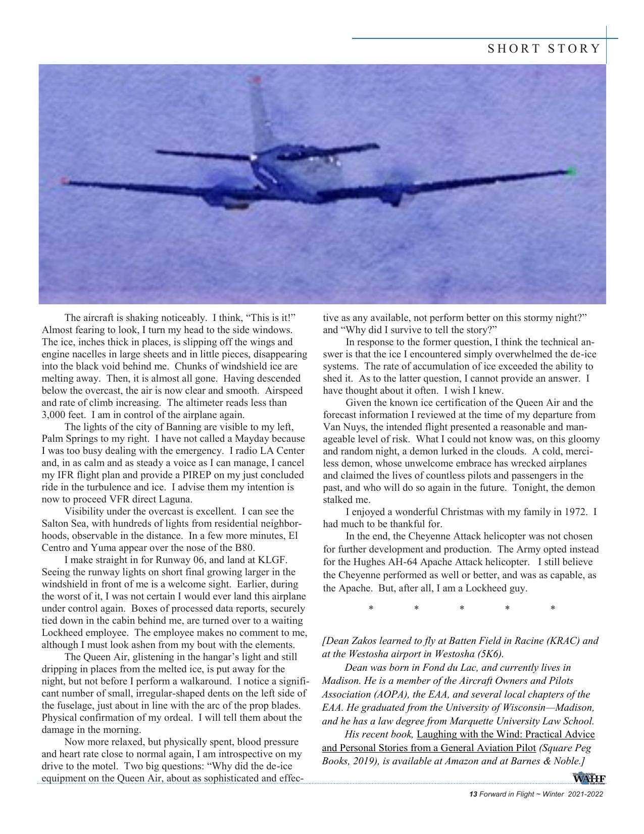 Forward in Flight - Winter 2021 -  Page15