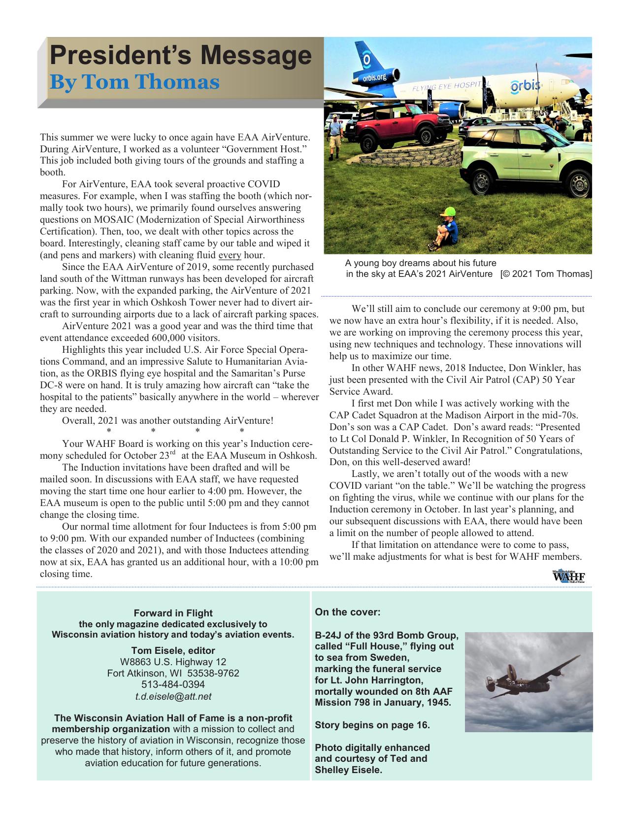 Forward in Flight - Fall 2021 -  Page3