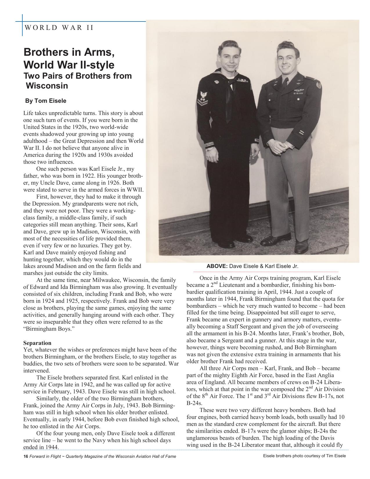 Forward in Flight - Fall 2021 -  Page18