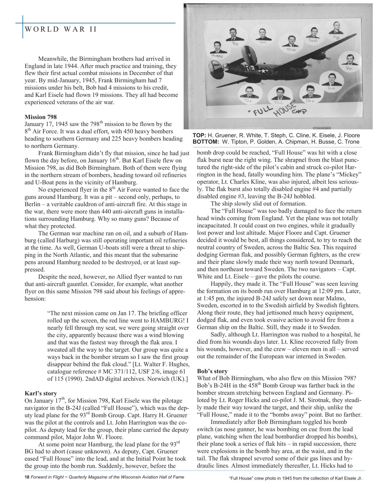Forward in Flight - Fall 2021 -  Page20