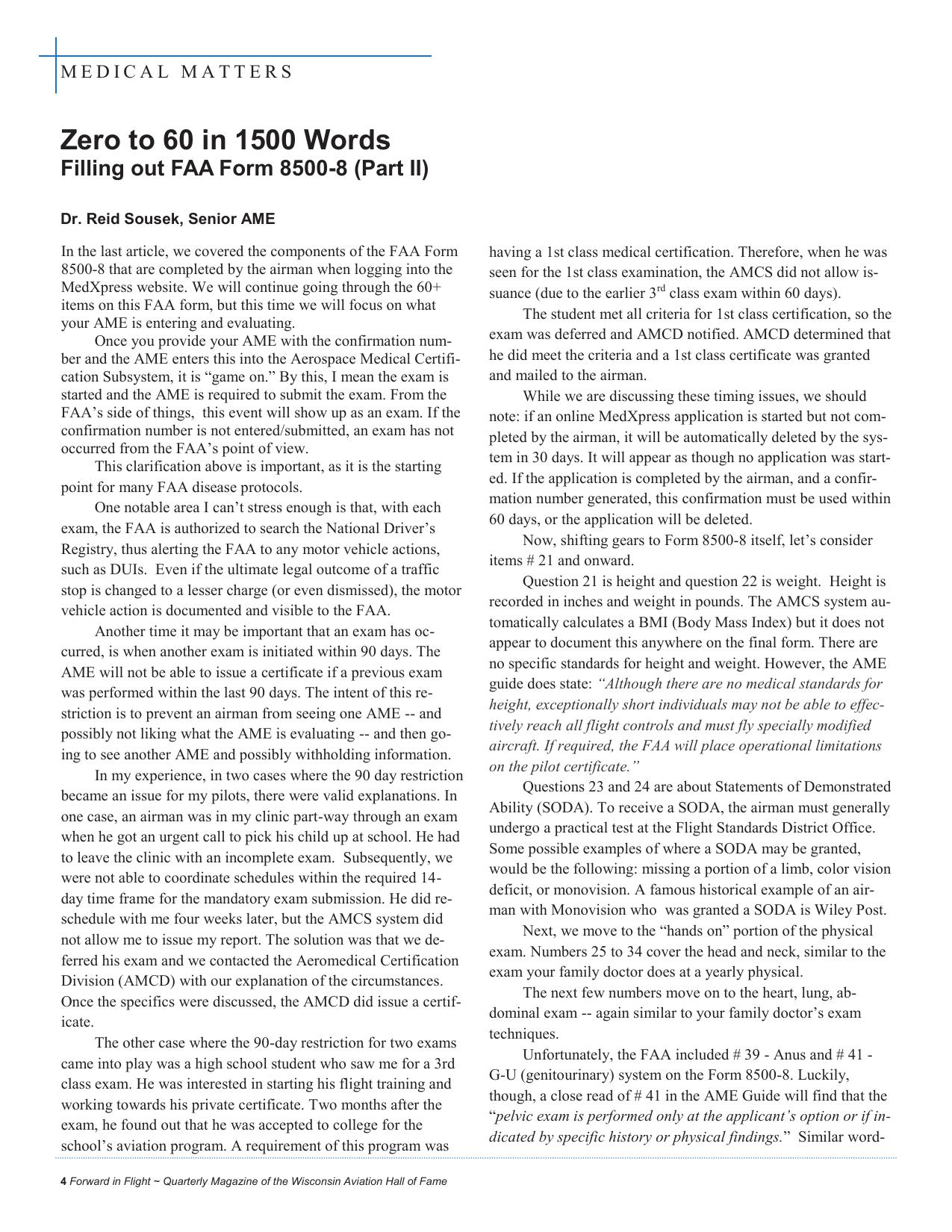 Forward in Flight - Summer 2021 -  Page6