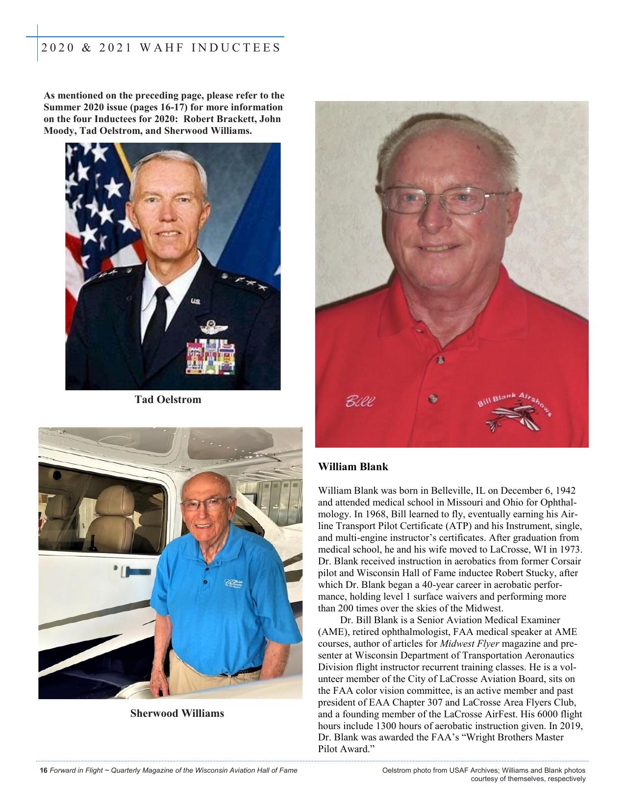 Forward in Flight - Summer 2021 -  Page18