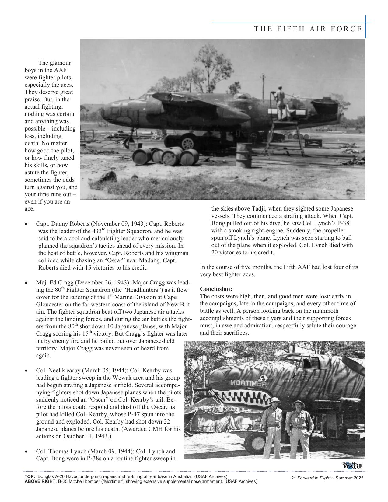 Forward in Flight - Summer 2021 -  Page23