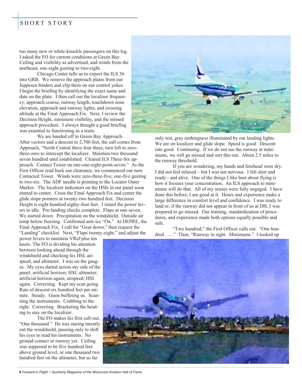 Forward in Flight - Spring 2021 -  Page10