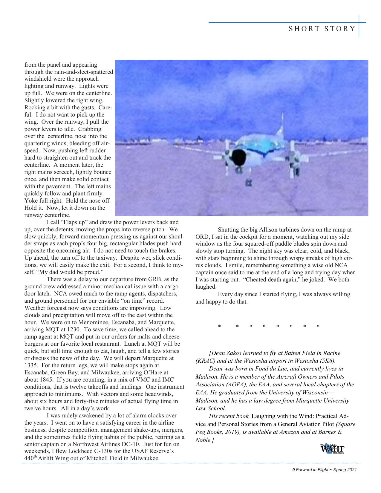 Forward in Flight - Spring 2021 -  Page11