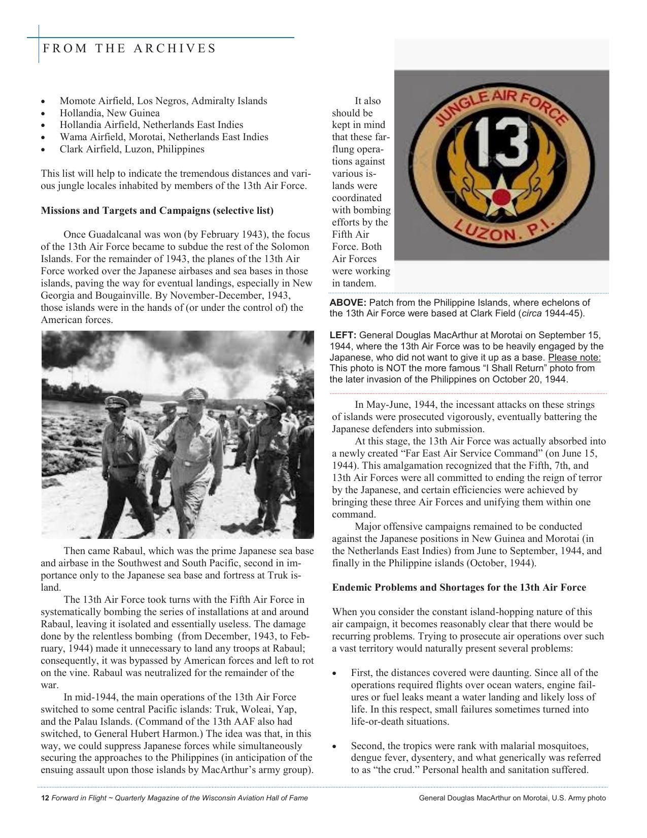 Forward in Flight - Spring 2021 -  Page14