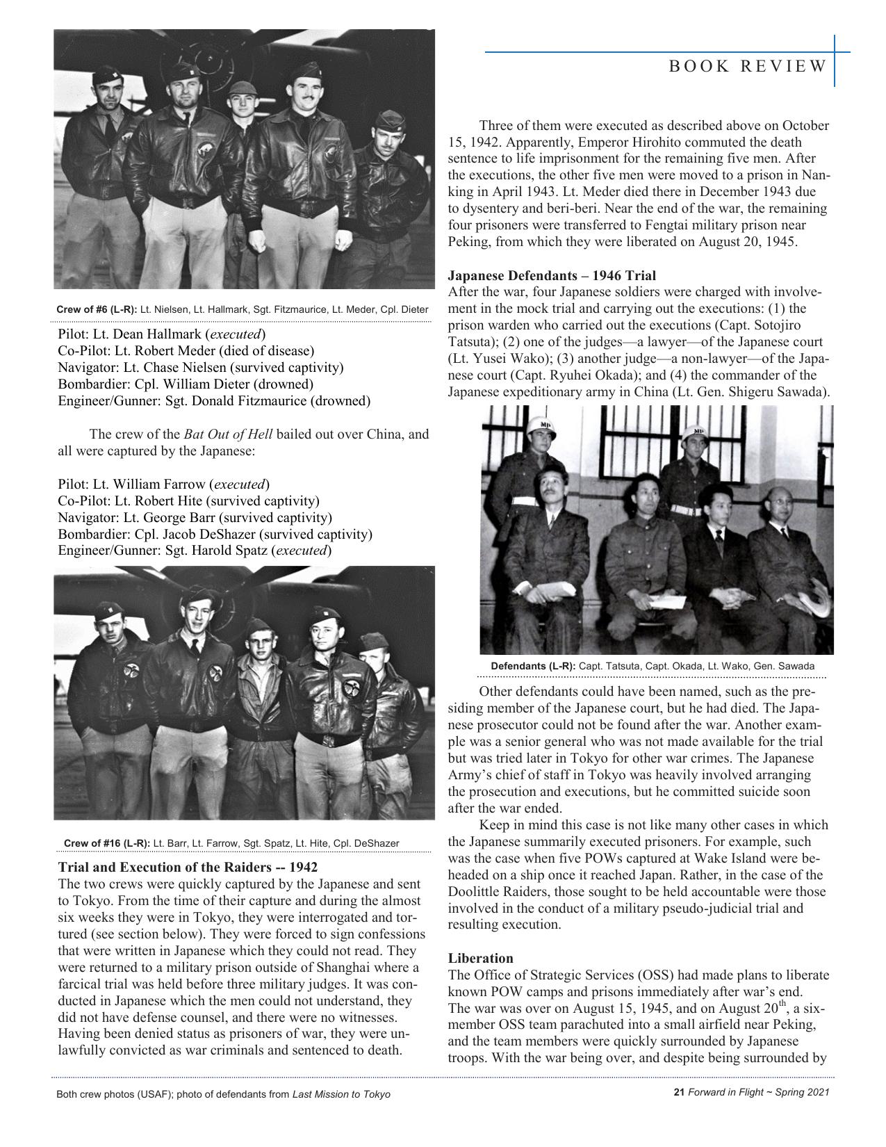 Forward in Flight - Spring 2021 -  Page23