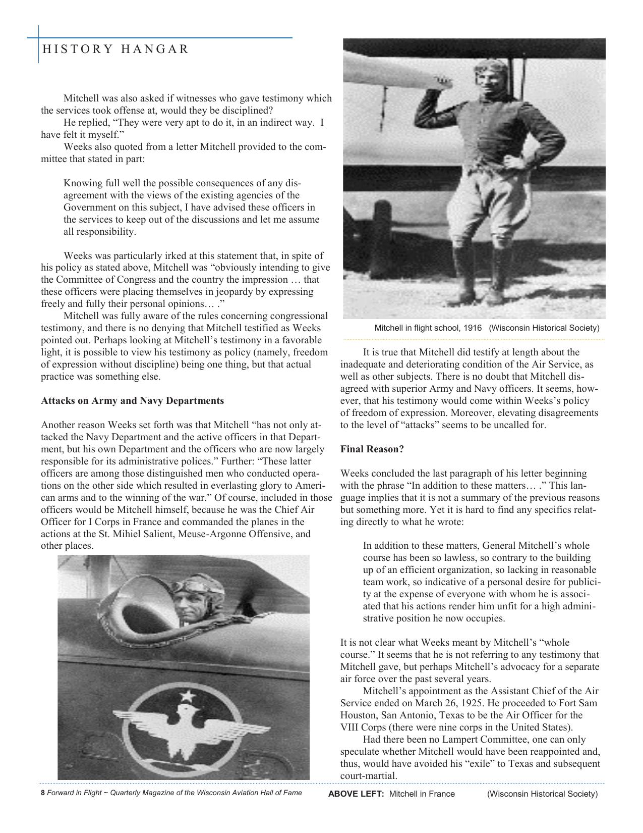 Forward in Flight - Winter 2020 -  Page10