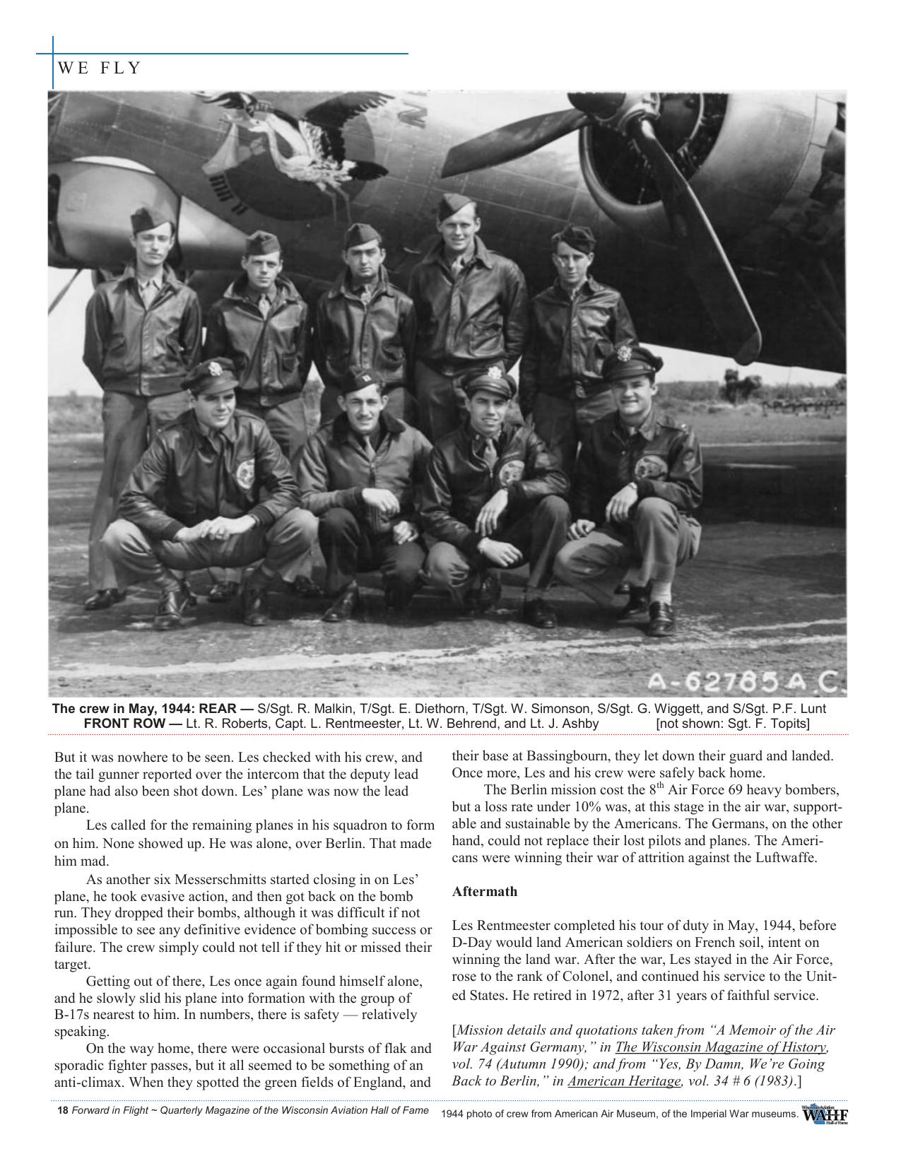 Forward in Flight - Winter 2020 -  Page20