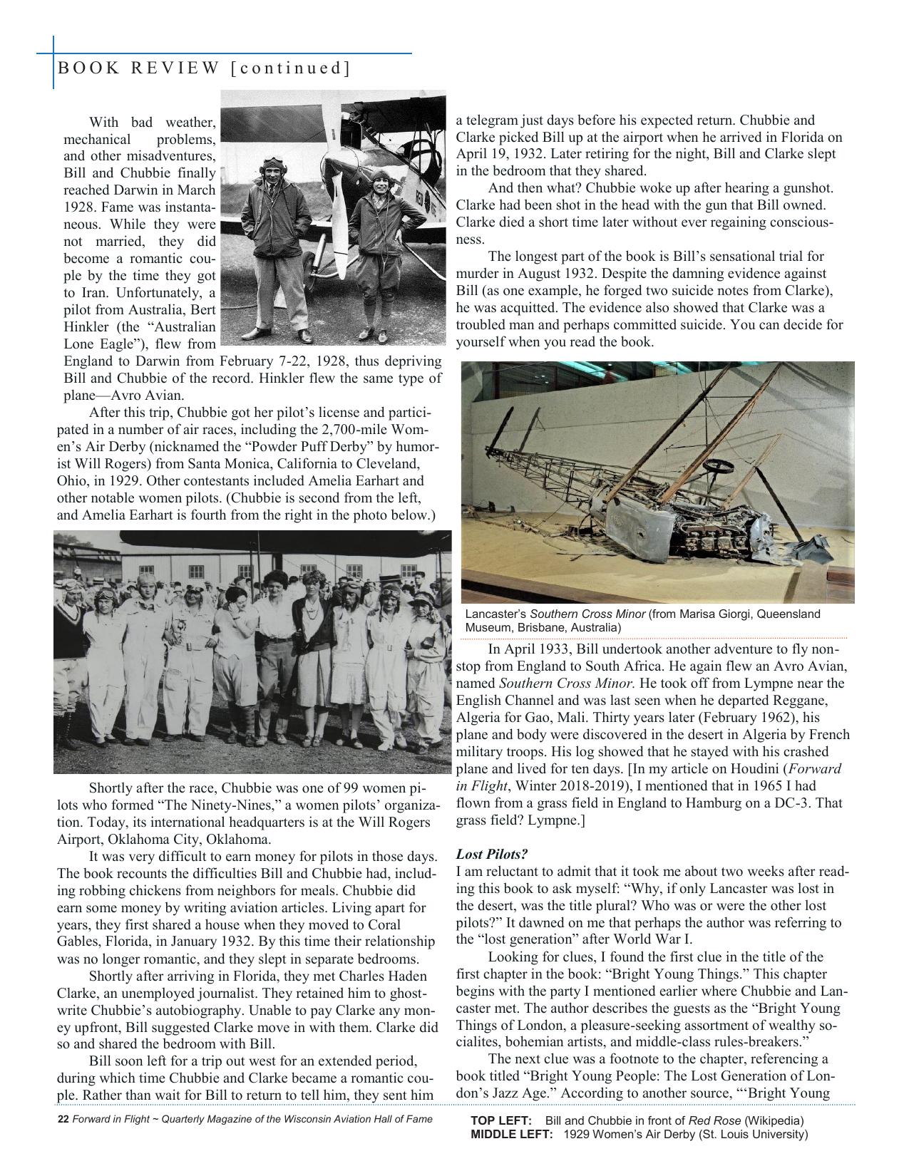 Forward in Flight - Winter 2020 -  Page24