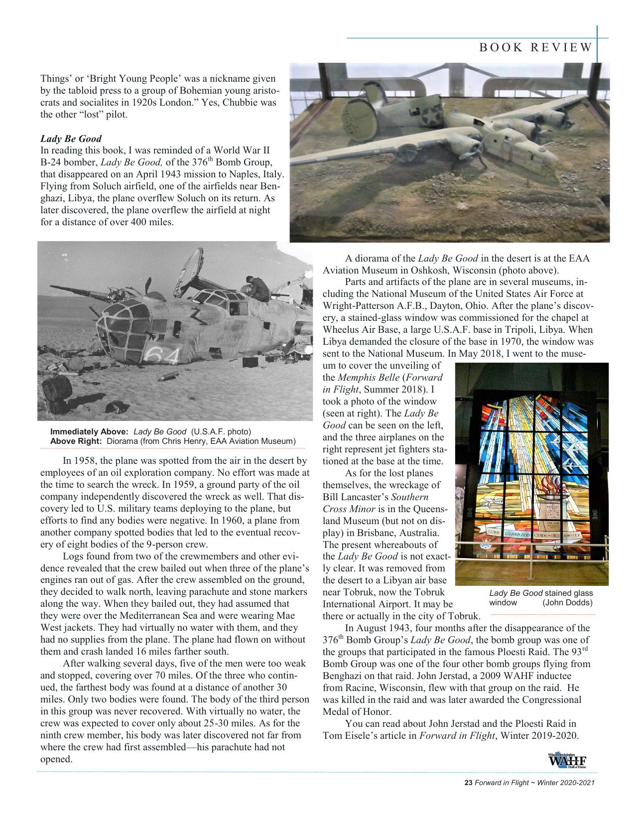 Forward in Flight - Winter 2020 -  Page25
