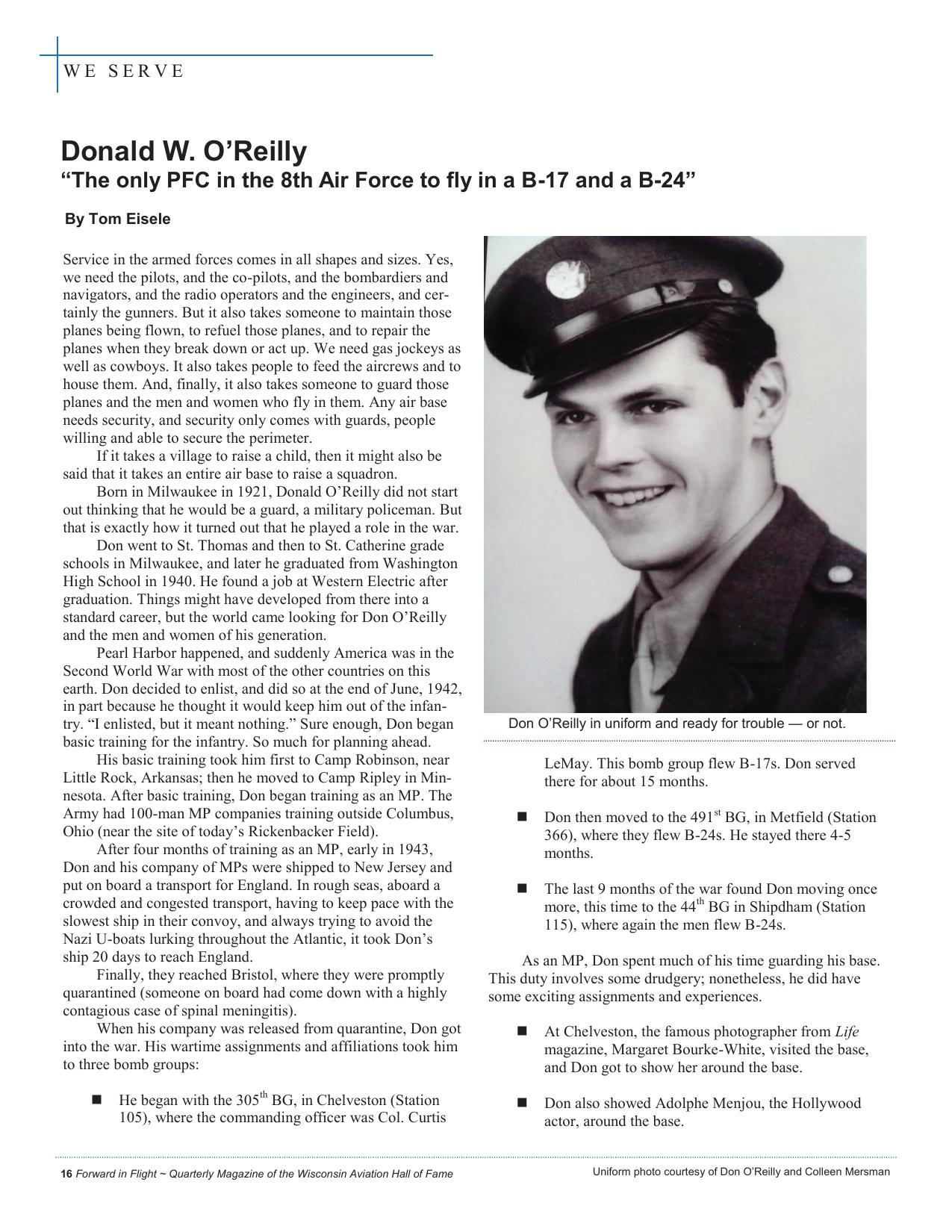 Forward in Flight - Fall 2019 -  Page18