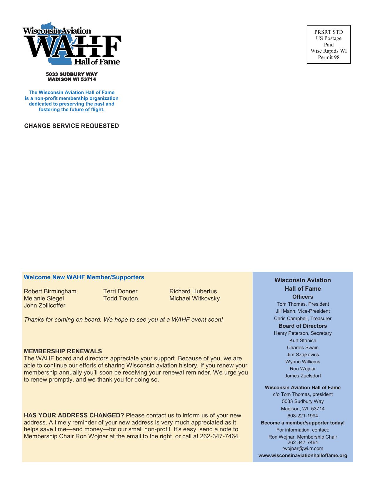 Forward in Flight - Fall 2019 -  Page28