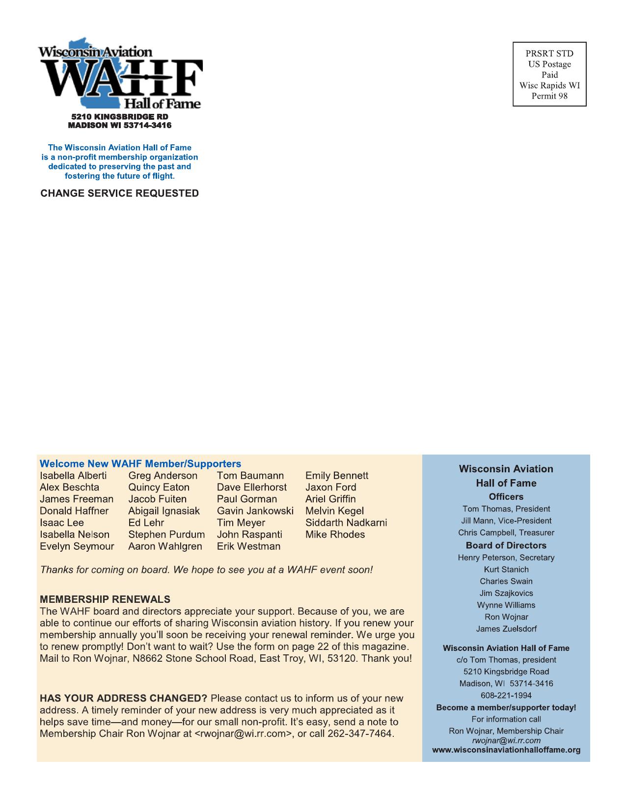 Forward in Flight - Spring 2019 -  Page28