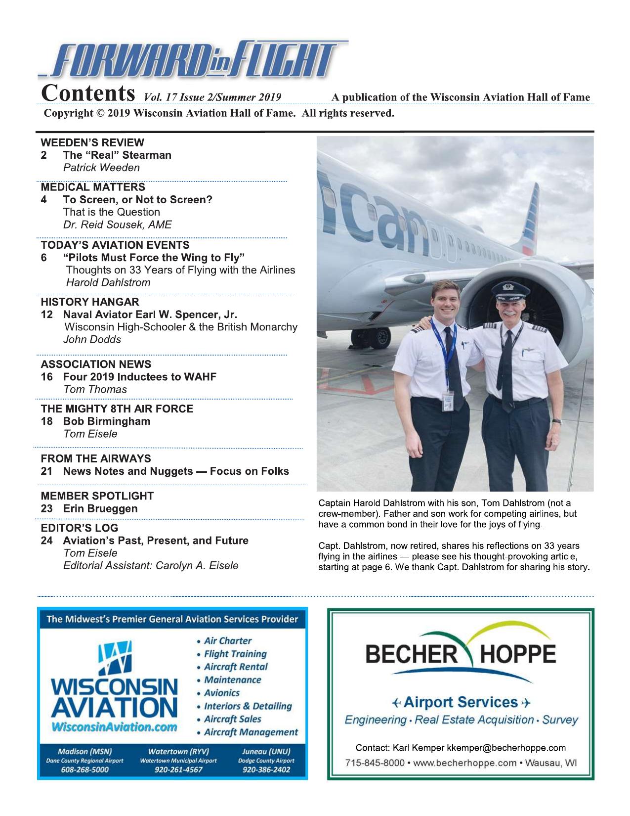 Forward in Flight - Summer 2019 -  Page2