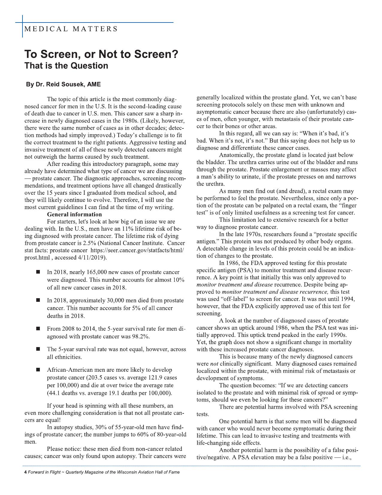 Forward in Flight - Summer 2019 -  Page6